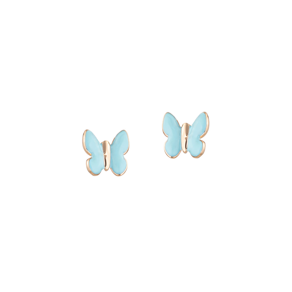 WOV79E2 گوشواره طلا طرح پروانه