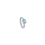 انگشتر طلا طرح زیرکن کد WOV69r3